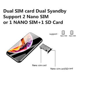 New 4G LTE Điện Thoại Thông Minh 3.4Inch Siêu Mini Điện Thoại 2GB + 32GB <span class=keywords><strong>Android</strong></span> 8.1 Mặt Id Wifi Hotspot Di Động Nhỏ Điện Thoại Di Động Mở Khóa - Product Image 5
