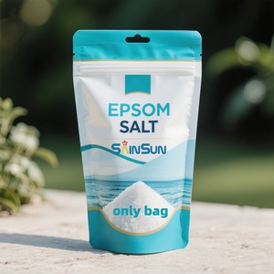 Biodegradable <b>Compost</b> Custom Logo 250G 500G 1Kg Plastic Pouch Table Rock Organic Natural Epsom Sea Salt Packaging Zipper <b>Bag</b> - Product Image 4
