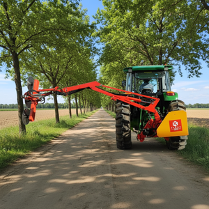 Taille-<span class=keywords><strong>haie</strong></span> à flèche électro-hydraulique certifié CE pour tracteur, tondeuse à bras montée sur tracteur, débroussailleuse pour végétation routière - Product Image 1
