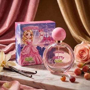 Parfum et Brume Capillaire Enfant Douceur Florale, Flacon Princesse Rose, Marque Privée MOQ 100 Cologne pour Magasins de Jouets - Product Image 1
