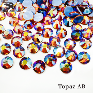 Venta caliente AB Color Hot Fix <span class=keywords><strong>Rhinestone</strong></span> para DIY Nail Art Maquillaje Vestido de novia Accesorios para el cabello-Versátil Diamond Flat Star - Product Image 2