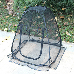 Portable Outdoor Mesh Pop <b>Up</b> Tent 72x72x82cm Quick Automatic <b>Opening</b> Single Layer Breathable Mosquito Repellent Summer Use - Product Image 2