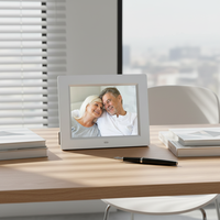 Écran LCD miniature haute résolution 8 pouces, lecteur vidéo numérique acrylique 1080P, lecture vidéo pour la publicité commerciale