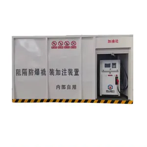 High Quality 20 FT 40 FT Container Diesel Station Mobile Fuel Station with Diesel Generator