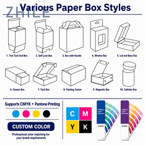 Boîtes à bonbons personnalisées en gros, design imprimé floral, carton recyclé, boîtes de <span class=keywords><strong>dragées</strong></span> pour mariage, vente en gros OEM ODM pour fête de naissance - Product Image 6
