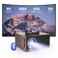 XIDU-Proyector de vídeo S1 4K LCD, 12000 lúmenes, Full HD, 1080P, inteligente, Android 9,0, WIFI, LED, para cine en casa