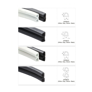 EPDM 3M גומי דלת חלון מסגרת חותמות קצף מזג אוויר הפשטה צליל הוכחת איטום רצועות הטיוטה Excluder עצמי דבק - Product Image 6