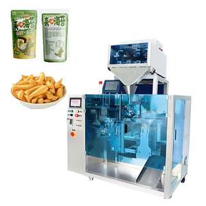 Machine d'emballage pour sachets préformés Doypack mini à fermeture éclair, pour céréales, cacahuètes, fruits secs, fèves de chocolat et granulés de snacks - Product Image 3