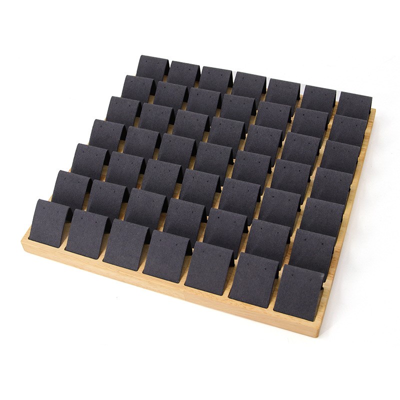 Black 49-pair earstud tray(33*33*1.8cm)