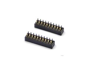 Conector de cabezal hembra de paso de 1,27mm Doble fila recta H2.1mm 2*10P - Product Image 3