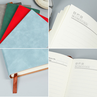 Cahier de notes en cuir avec logo personnalisé, carnet de notes de marque imprimé, couverture en PU, carnet de notes A5 avec logo, vente en gros