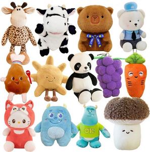 Juguetes de Peluche Unisex Creativos, Compactos y Súper Suaves, Osito y Dinosaurio Adorables, Almohada para Cama, Regalo de Cumpleaños, Alivio del Estrés, Cola Corta, Minimalista - Product Image 5