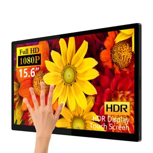 2023 nuovo monitor portatile LCD per pc da gioco Touch screen da 15.6 pollici con buona qualità per monitor da gioco