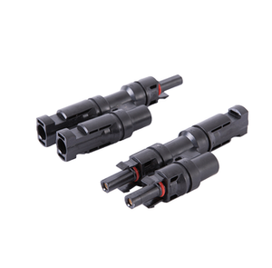 Kit de connecteurs d'alimentation pour panneaux solaires Câble adaptateur PV parallèle en Y 2P MCX M/<span class=keywords><strong>FF</strong></span> + F/MM Boîtier en nylon Contact cuivre durable - Product Image 3