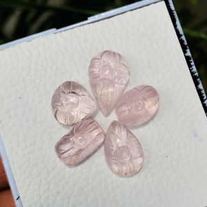 หินอัญมณีคริสตัลธรรมชาติขนาด5 AAA 63กะรัตมอร์แกไนท์เจียระไนสีชมพูไร้ที่ติสำหรับทำเครื่องประดับหินทับทิมรวมอยู่ด้วย - Product Image 1