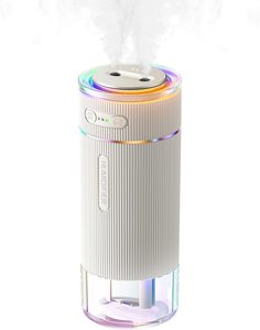 Dual Mist Portable Humidifier USB Rechargeable Desktop Humidifier for Home and Car - Product Image 1