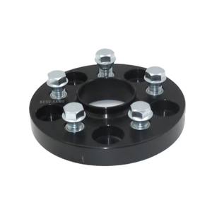 Adaptateurs et entretoises de roue Wheelsky <span class=keywords><strong>5x112</strong></span> à <span class=keywords><strong>5x100</strong></span> en aluminium forgé noir mat, adaptateurs de roue centrés sur les goujons - Product Image 4