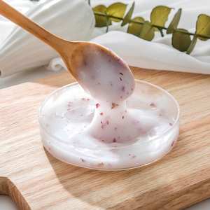 Masque facial hydratant à la rose d'argile, aide à réduire les signes de l'âge, masque facial en poudre organique à peler, masque facial en poudre de gelée, directement de - Product Image 5