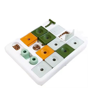 Cuenco Plegable Portátil para Perros Estilo Corazón, Comedero Lento y Caja de Juguetes para Entrenamiento de IQ y Juego Independiente de Mascotas - Venta al por Mayor - Product Image 1