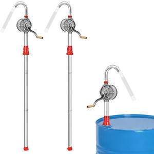Bomba de tambor de aceite rotativa de aleación de aluminio para transferencia diésel - Product Image 1