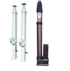 Cột Tay Quay Tự Động Khóa 50 Ft (15M) 60 Ft (20M) Cột Động Cơ DC/AC Cột Để Tìm Hướng Ăng Ten - Product Image 1