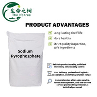 Pyrophosphate de sodium de qualité alimentaire Na4P2O7 TSPP, améliorant pour les produits de boulangerie, 25 kg, durée de conservation de 24 mois