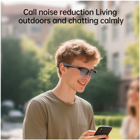 Lunettes intelligentes XG89 AI sans fil avec microphone intégré, haut-parleurs, assistant vocal tactile, traducteur intelligent, lunettes de soleil AI pour hommes et femmes