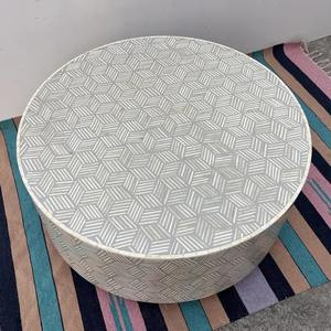 Mesa de Centro de Hueso con Incrustaciones de Diseño Artesanal, Fabricada en India, para Espacios Artísticos y de Lujo, al Mejor Precio del Mercado - Product Image 2