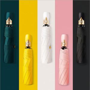 New Innovative Product Ideas 2026 Unique Small Three Folded Automatic <b>Umbrella</b> for Sale - Product Image 1