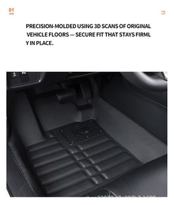 Tapis de voiture en EVA renforcé imperméable, épaisseur 5 mm, 3 pièces, technologie à cellules profondes, durée de vie améliorée, saison des pluies, vente chaude, nouvelle arrivée, qualité supérieure - Product Image 6