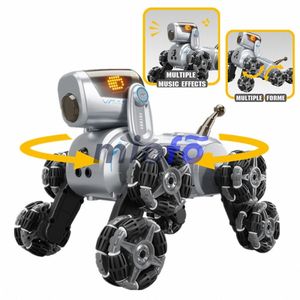 Control remoto electrónico mascota perro ocho ruedas Rc controlado electrónico inteligente Robot perro juguete educativo inteligente - Product Image 3