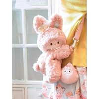 Tas ransel anak bubuk Rubitu, tas sekolah boneka anak Unisex usia 14 +