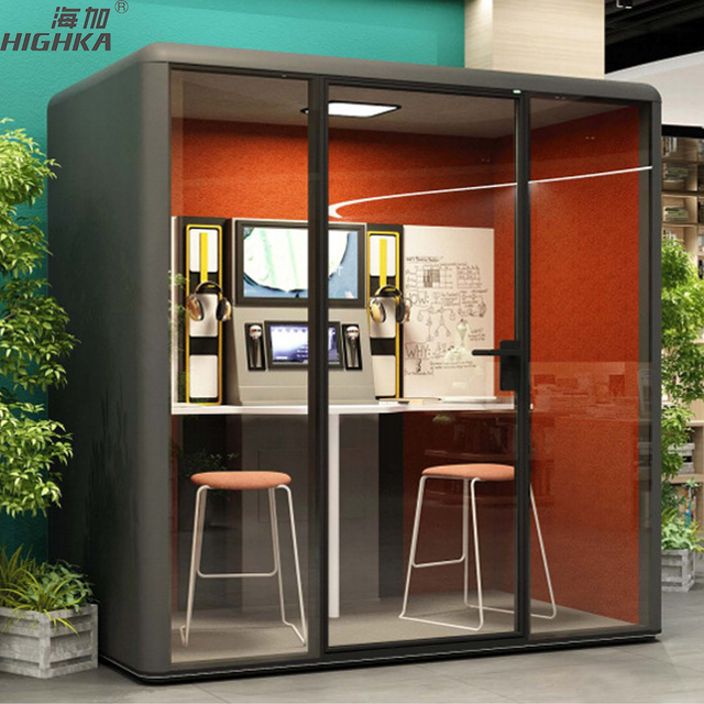 Music recording isolation soundproof vocal studio portable acoustic booth office pod soundproof