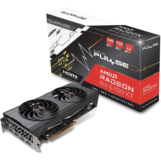 Used Sapphire PULSE AMD Radeon RX 6700 XT 12G Gaming Graphics Card
