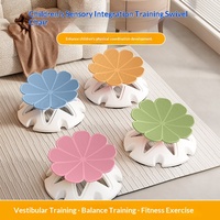 Parcours d'obstacles intérieur et extérieur, équipement d'entraînement vestibulaire pour enfants, chaise pivotante en métal pour enfants, chaise rotative en plastique pour enfants