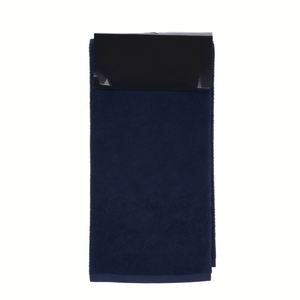 Serviette en coton Hayashi à séchage rapide 15x120cm Mizuno P4947 Navy MP494700 - Product Image 1