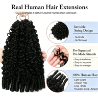 Extensions de cheveux bouclés birmans 100% cheveux humains vierges Remy, boucles Jerry, cheveux afro crépus en vrac, emballage personnalisable