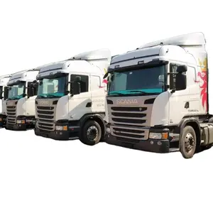 2018 2017 anos usado scanner actros 6x4 4x2 caminhão tratores usados à venda para dubai preço barato na china