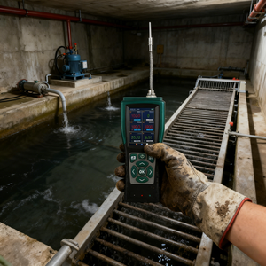 Monitor de Gás Multiuso 6 em 1 <span class=keywords><strong>Detector</strong></span> Portátil com Bomba de Sucção - Product Image 1