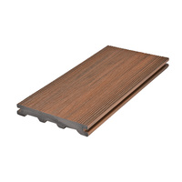 Carrelage de sol en bois et plastique Wpc 3D, pont en bois avec moulage solide, Double face