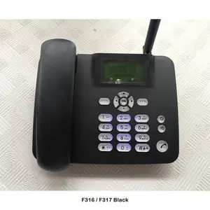 Ucuz stok GSM akülü masa telefonu, Proolin fabrika F316/F317 masa sabit kablosuz telefon