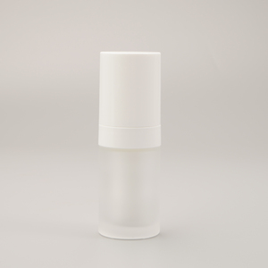 Bán buôn mỹ phẩm Lotion Mặt chai kem với bơm 50 ml 30ml 50 ml 15ml không có không khí chai thủy tinh bơm lại - Product Image 1