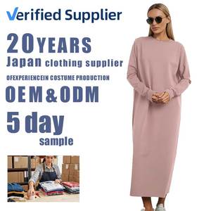 새로운 맞춤형 슬림핏 플러스 사이즈 드레스, 여성용 여름 캐주얼 드레스 공장 직판 - Product Image 1