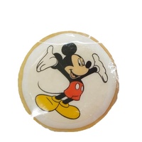 Imprimante alimentaire 3D à plat de bureau coloré de taille A4 machine d'impression papier d'image de cookie sur cocktail topper