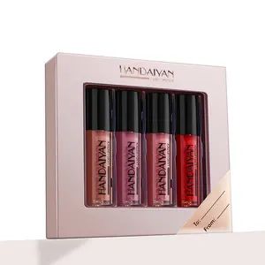 Großhandel Handa iyan 4 Farben Mini Lippenstift und Lip gloss Set