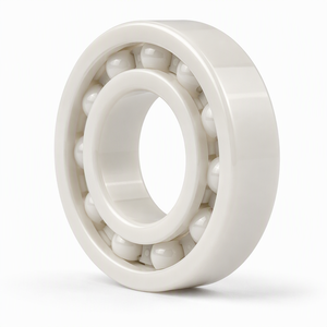 6004 Full Ceramic ZrO2 Bearing 20x42x12mm Open Corrosion Resistant Non <b>Magnetic</b> Insulating electrically insulating bearing - Product Image 4