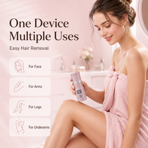 Portable Electric Shaver with LCD Display Washable Head <b>Wet</b> and Dry <b>Beard</b> Razor Rechargeable <b>Trimmer</b> for Home Use - Product Image 5