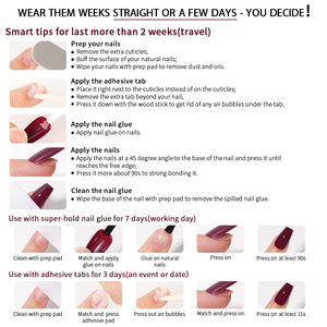 32pz <span class=keywords><strong>Unghie</strong></span> Finte Adesive 3D Personalizzate a <span class=keywords><strong>Mandorla</strong></span> French con Punta Nera e Stella a Sei Punte Dorata Lucida - Product Image 5