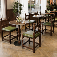 Ensemble table et chaises octogonales, banquette à dossier railé, chaise à tiges, table à plateau octogonal pour coin repas, salle à manger et coin dîner