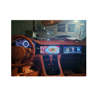 Panamera de luxe 970 à 971 kit de mise à niveau intérieur housse de siège accoudoir de tableau de bord numérique avec écran de commande central arrière